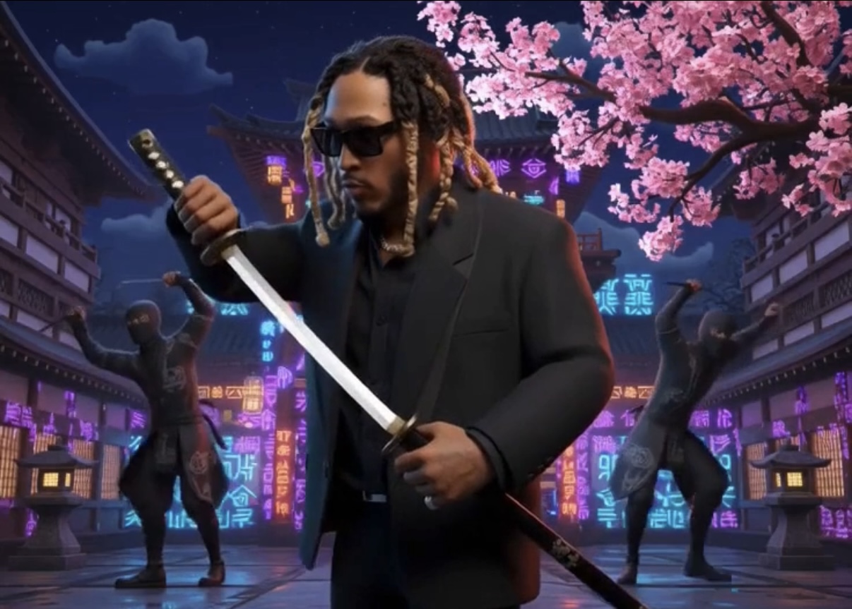 Samurai battle royale concept